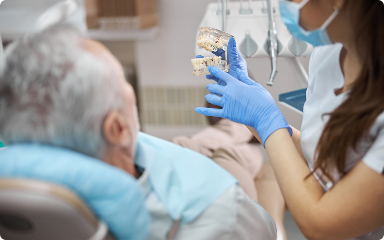 Dental treatment at 123iSmile